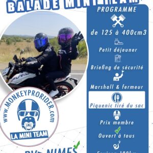 MINI TEAM 20 JUILLET - DÉPART NIMES