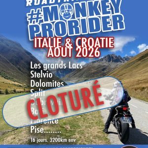 VOYAGE L'ITALIE ET LA CROATIE EN MOTO