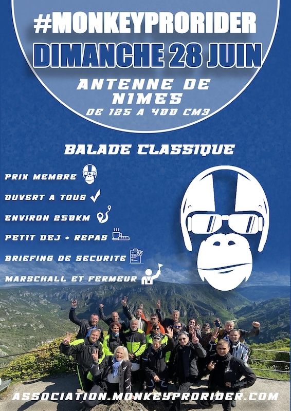 CLASSIQUE 28 JUIN - ANTENNE DE NIMES MINITEAM de 125 à 400cm3